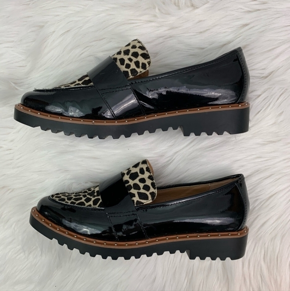 Halogen Animal Print Calf Hair “Emily” Loafer - Picture 4 of 8
